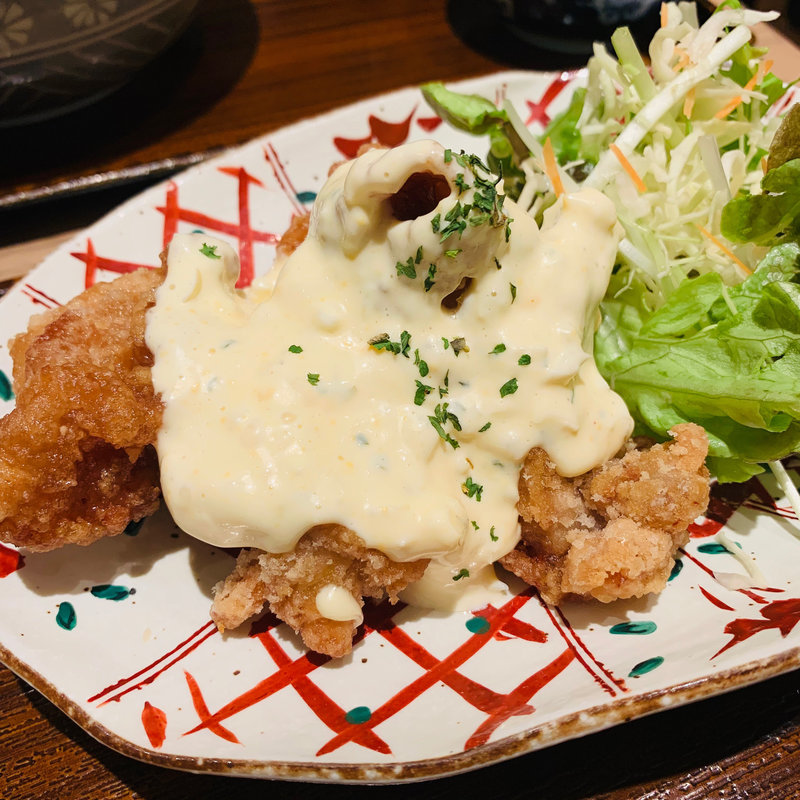 チキン南蛮定食(土鍋炊ごはん なかよし 渋谷ストリーム店)