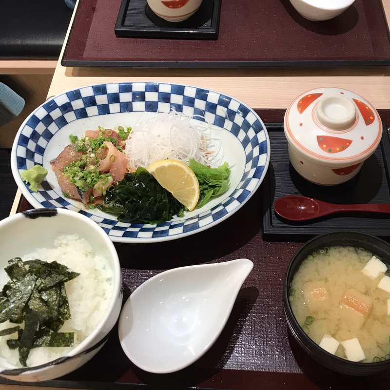 ゴマ鯖定食(海鮮丼 日の出)