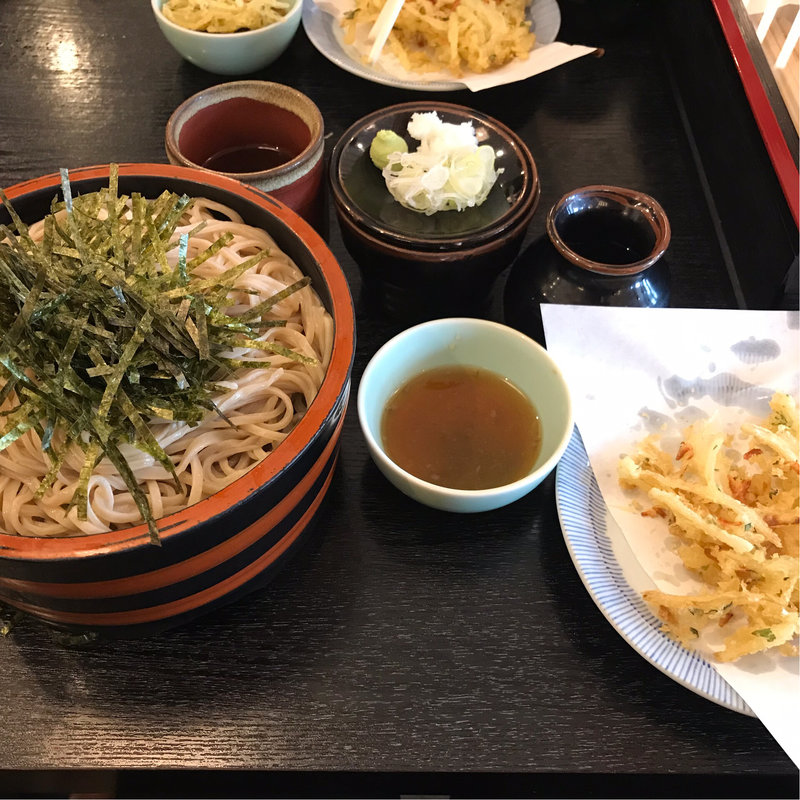 ランチセット  中盛(信州蕎麦の草笛 MIDORI長野店)