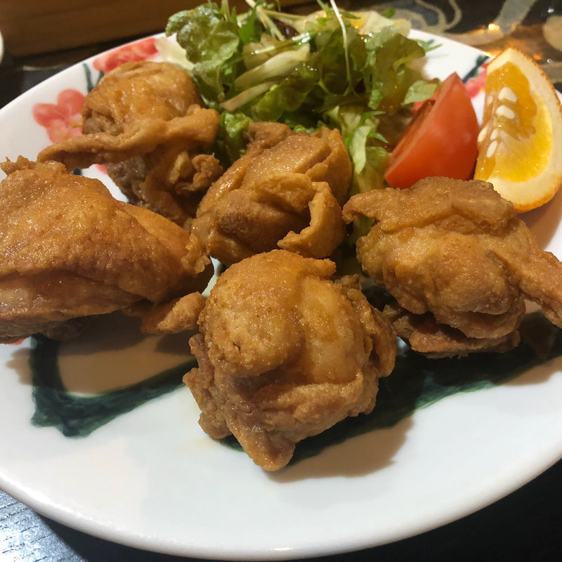 鶏の唐揚げ(はすのうてな)