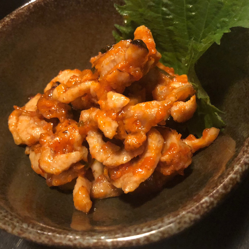 合いガモのチャンジャ(満彩)