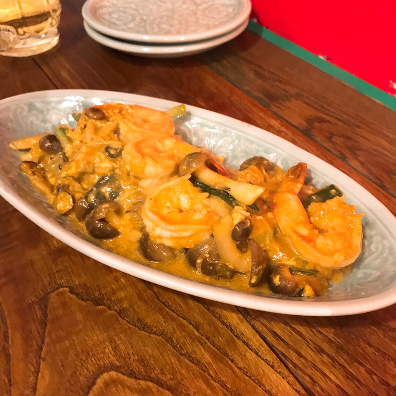 クンパッポンカリー(旅人シェフのタイ食堂KHAO)