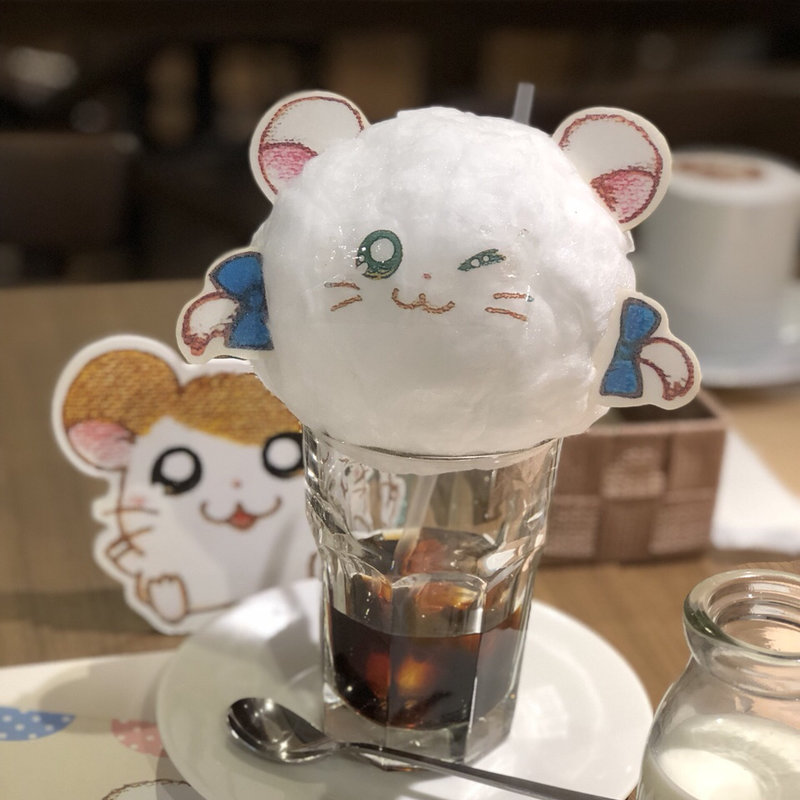 りぼんちゃんのカフェラテ(BOX cafe&space 表参道店)