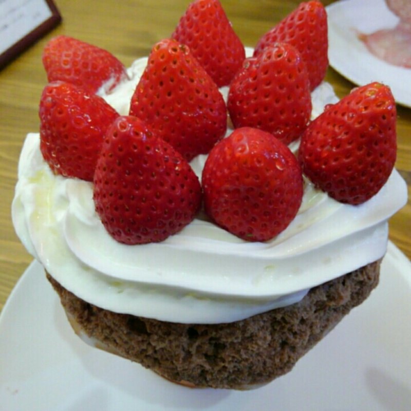 ストロベリーデコレーションかき氷(かき氷研究所)