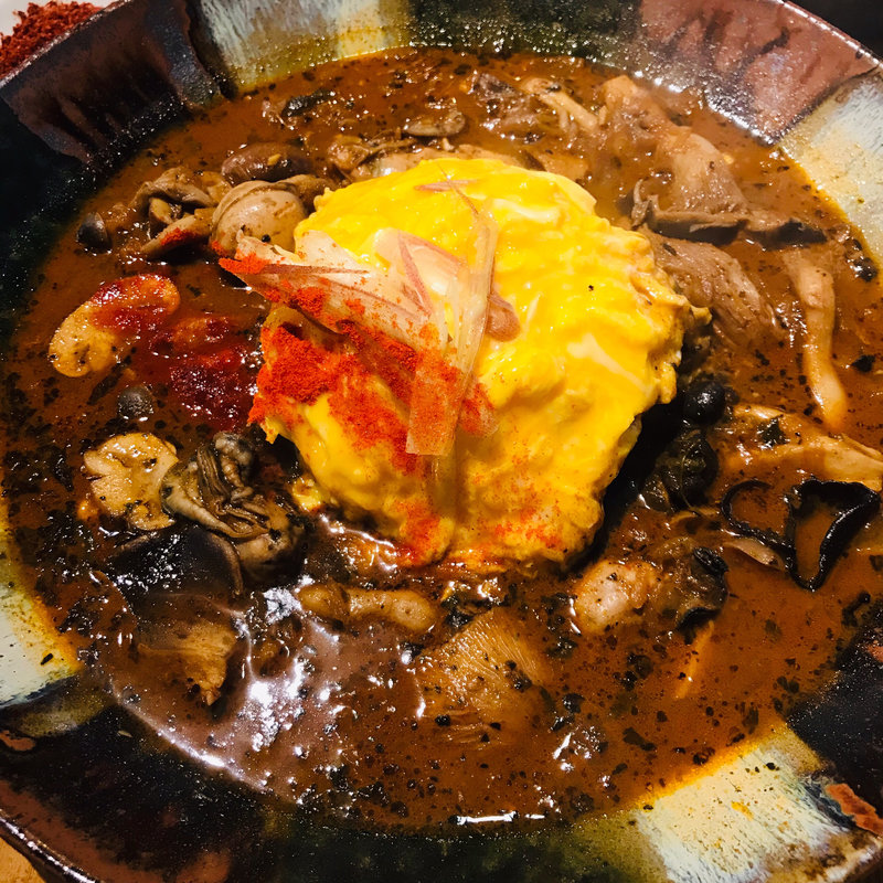 かきたまっしゅ(スープカレー なっぱ)