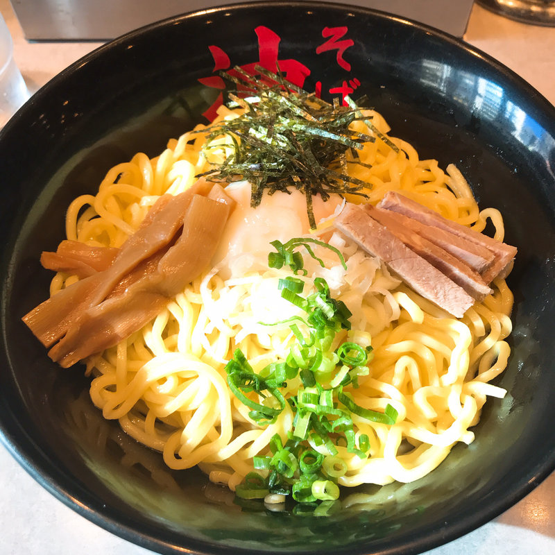 辛味噌油そば 並盛り 160g(油そば 東京油組総本店 渋谷組)