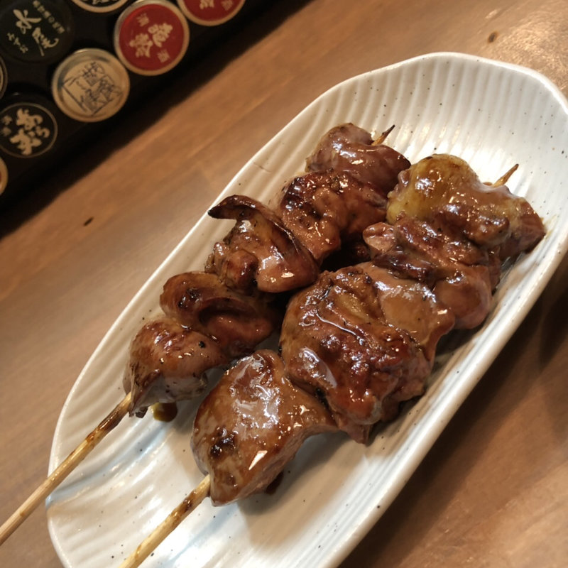 レバー串(鳥ひろ)