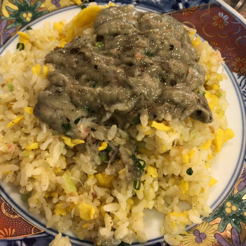 蟹チャーハン➕蟹味噌(磯丸水産 京急川崎店)