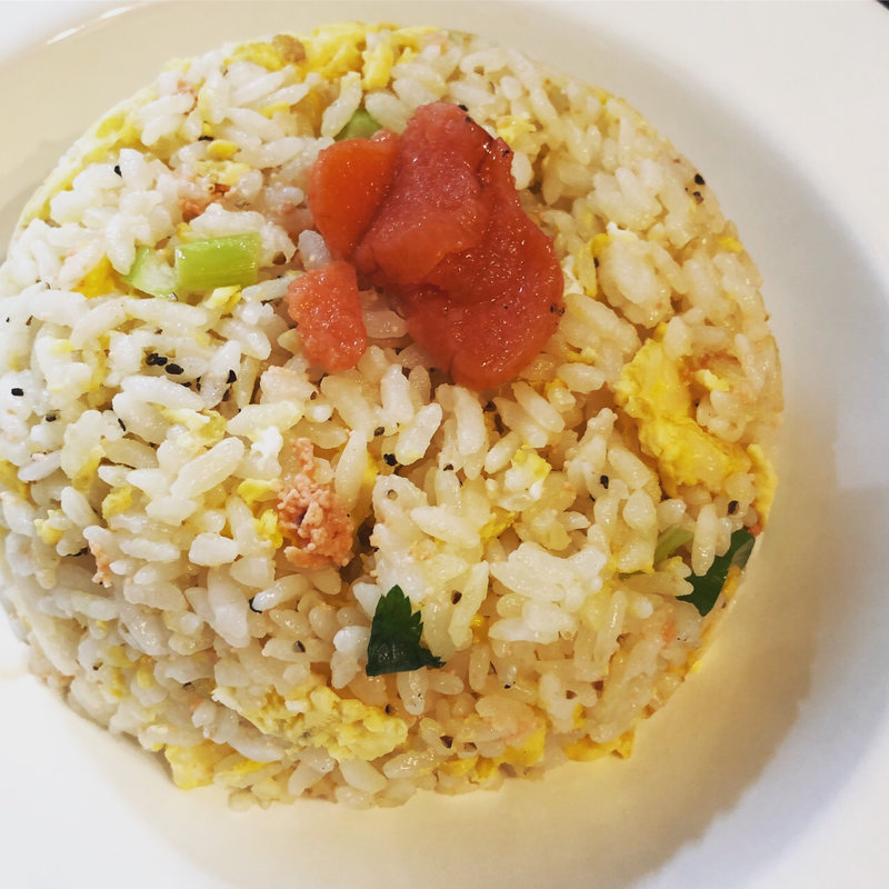 たらこバターチャーハン(さかの上)