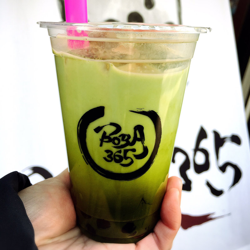 静岡産タピオカ抹茶ラテ(BOBA365 )
