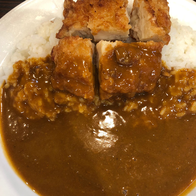 パリパリチキンカレー4辛(カレーハウス CoCo壱番屋 小田急祖師ヶ谷大蔵駅前店)