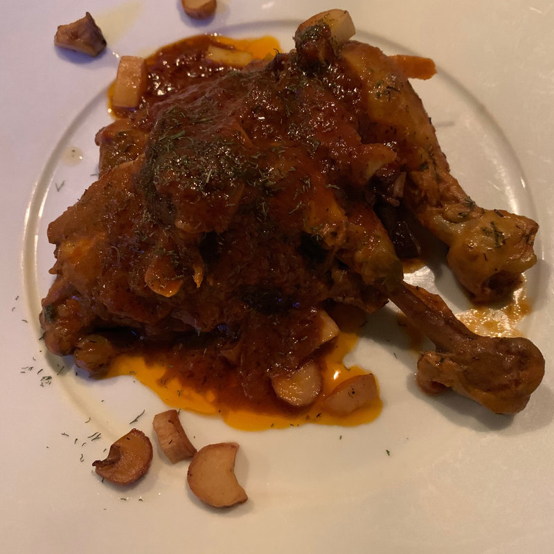 ペルシャチキン煮込み(夜cafe すぴの座)