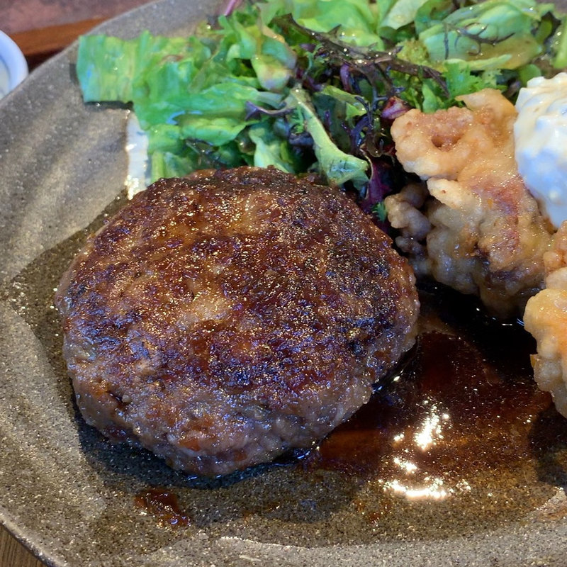 佐賀牛ハンバーグ(かんすけ 薬院店)
