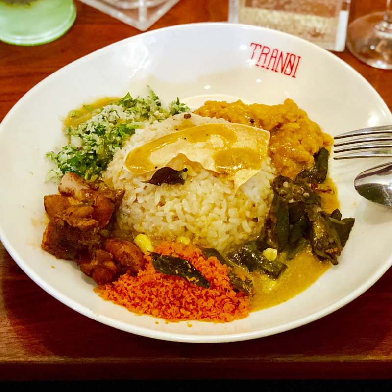 ココナッツカレープレート(セイロン)