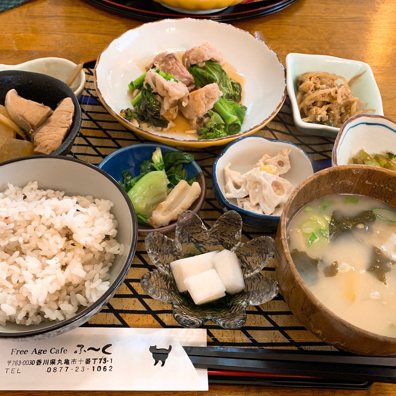 日替わりランチ(free age cafe ふ〜く)