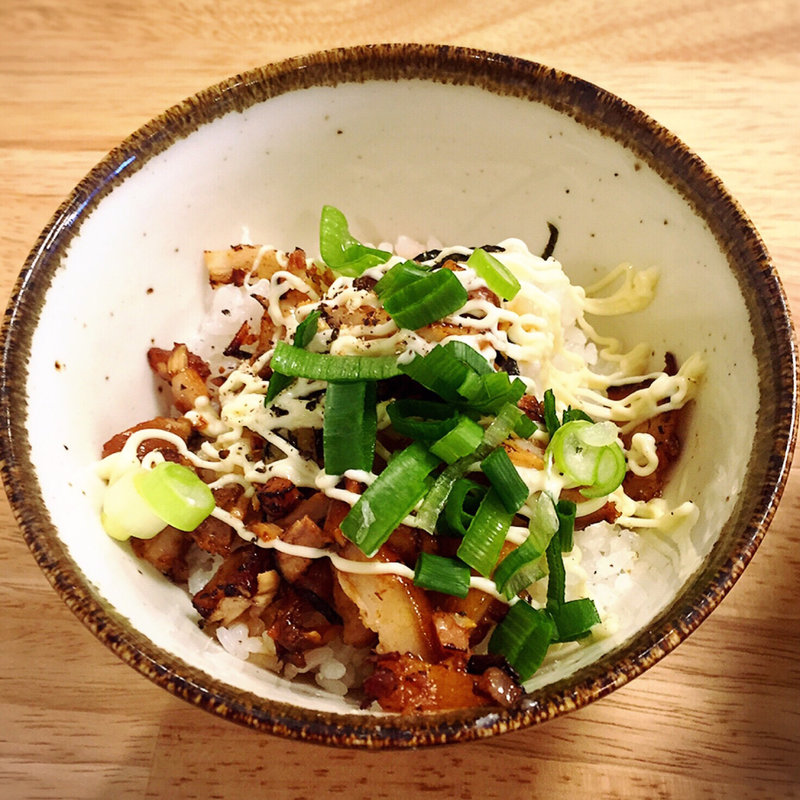 刻み焼豚ご飯(マヨネーズ入り)(こりく )