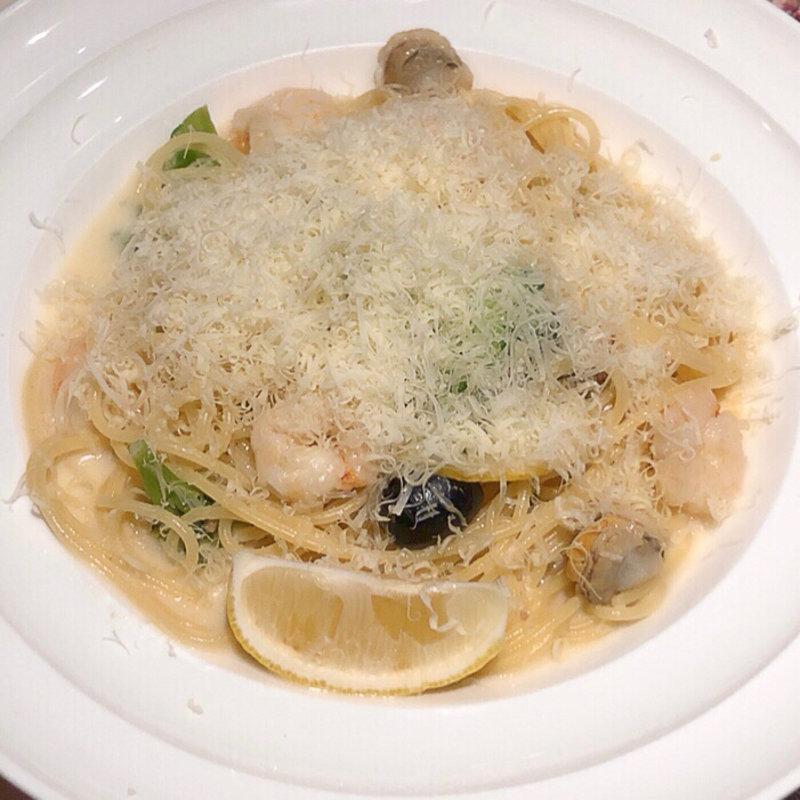 ホタテとレモンのパスタ(ピッツェリア 長岡インター店 )