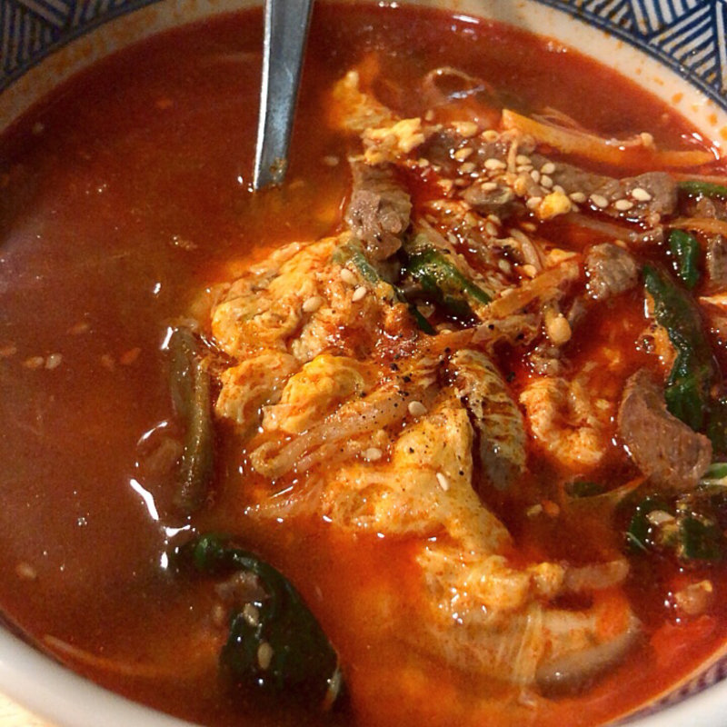 カルビクッパスープ(備長炭焼肉 てんてん 長岡蓮潟店 )