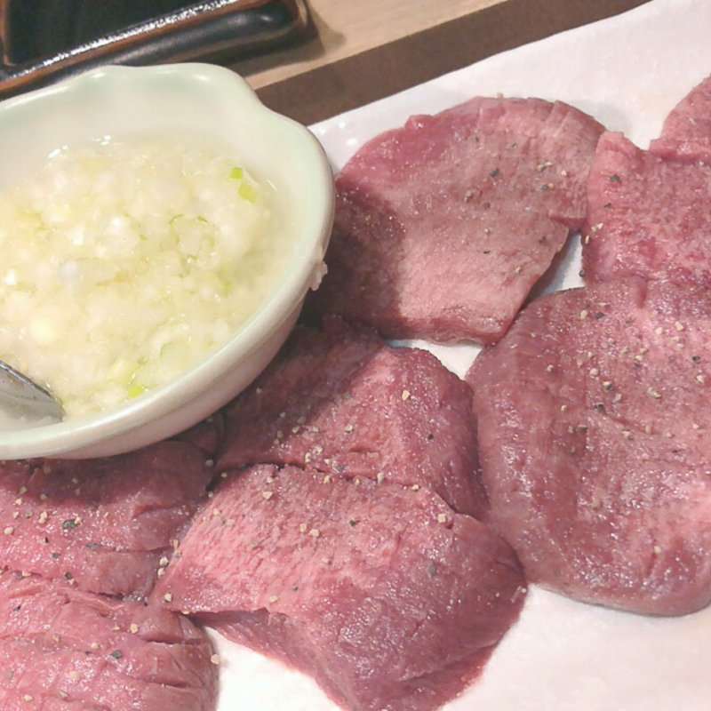 ネギ塩タン(備長炭焼肉 てんてん 長岡蓮潟店 )