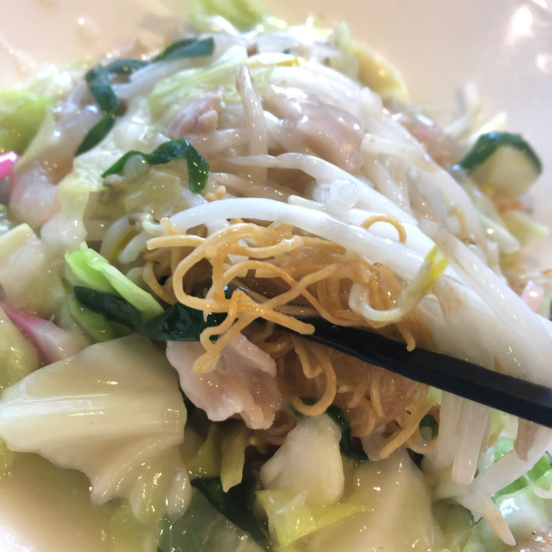 皿うどん(台湾料理  老李 新地中華街本店)