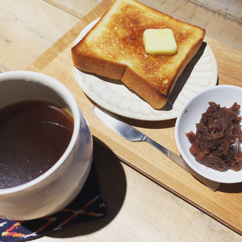 あんバタートースト(私立珈琲小学校)