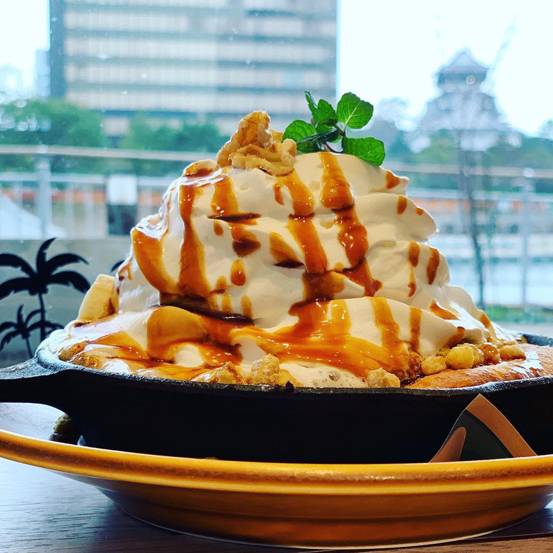 スキレットパンケーキ・キャラメルナッツ(ザ・カリフ キッチン)