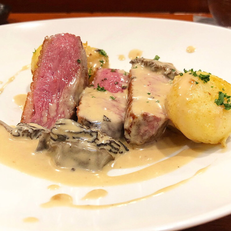 鴨のロースト(リストランテ野呂)