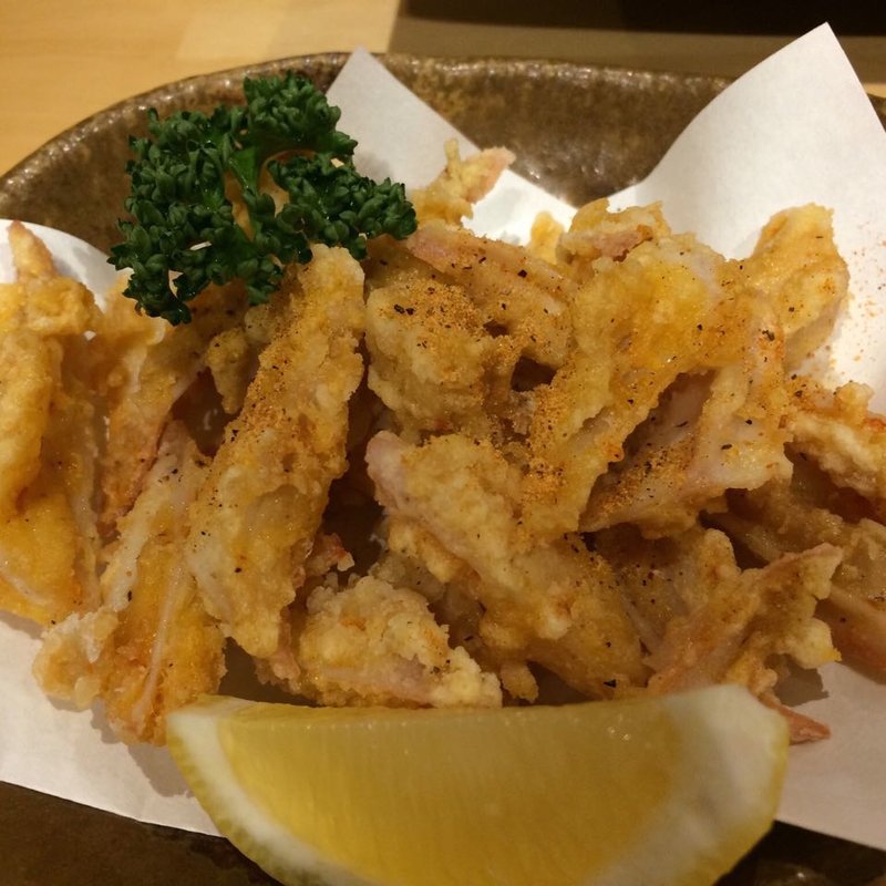 鶏なんこつ唐揚げ(まちごはん かぶら木)