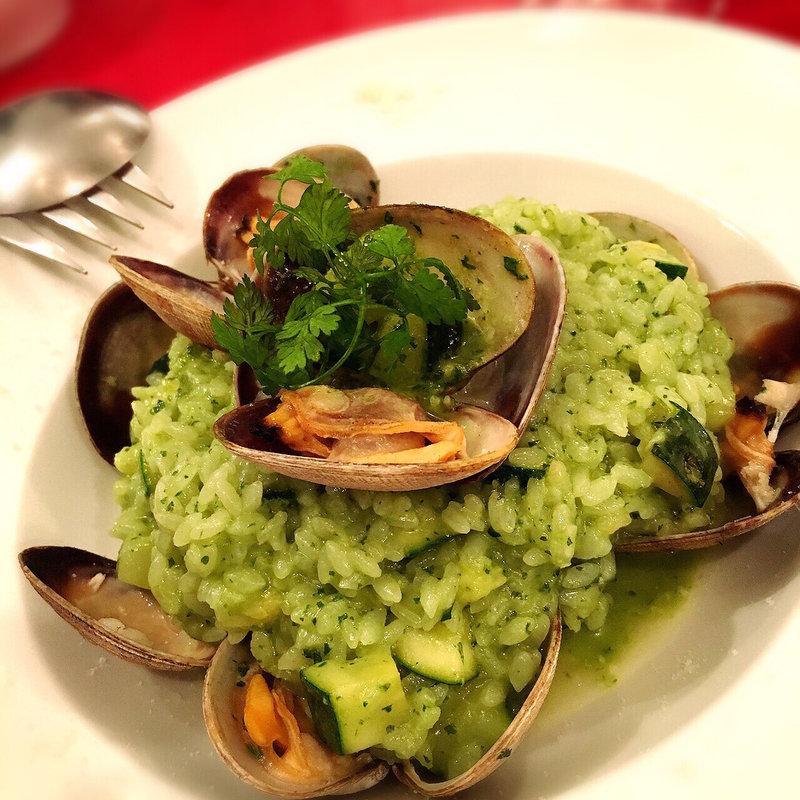 ジェノベーゼのリゾット(ビストロ コジコジ)