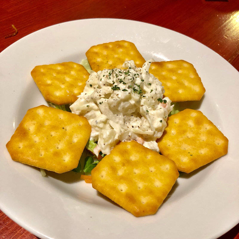 ポテトサラダのトリュフ仕立て クラッカー添え(PEACE （ピース）)