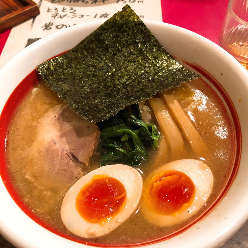 煮卵ラーメン(麺工房　じゃん )