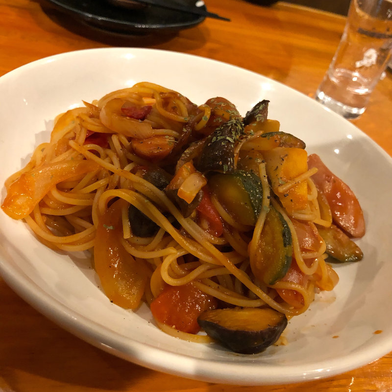 茄子のアラビアータスパゲッティ(GRILL KING （グリルキング）)