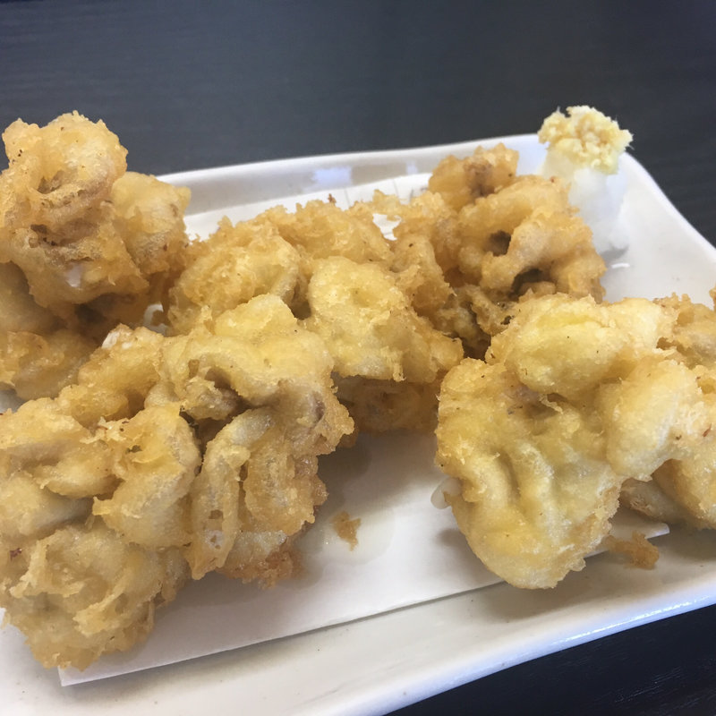 白子天ぷら(とくだ屋)