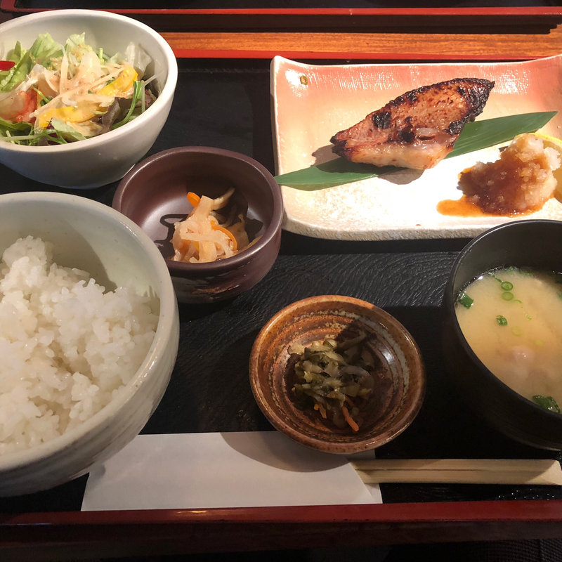 きんきの西京焼き定食(きんぎょ)