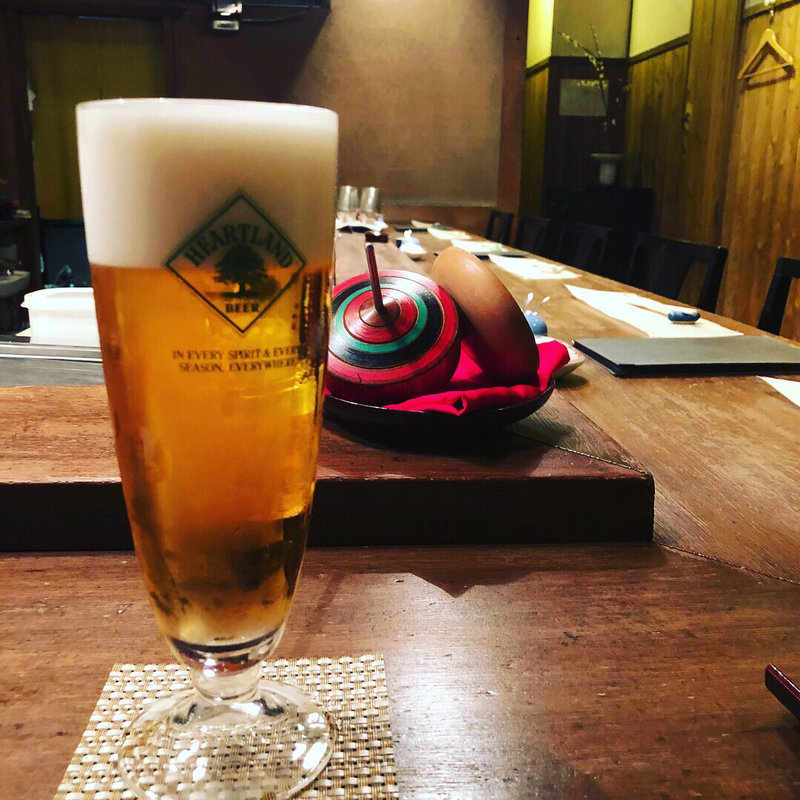 ビール ハートランド生(馬場頭ふろ)