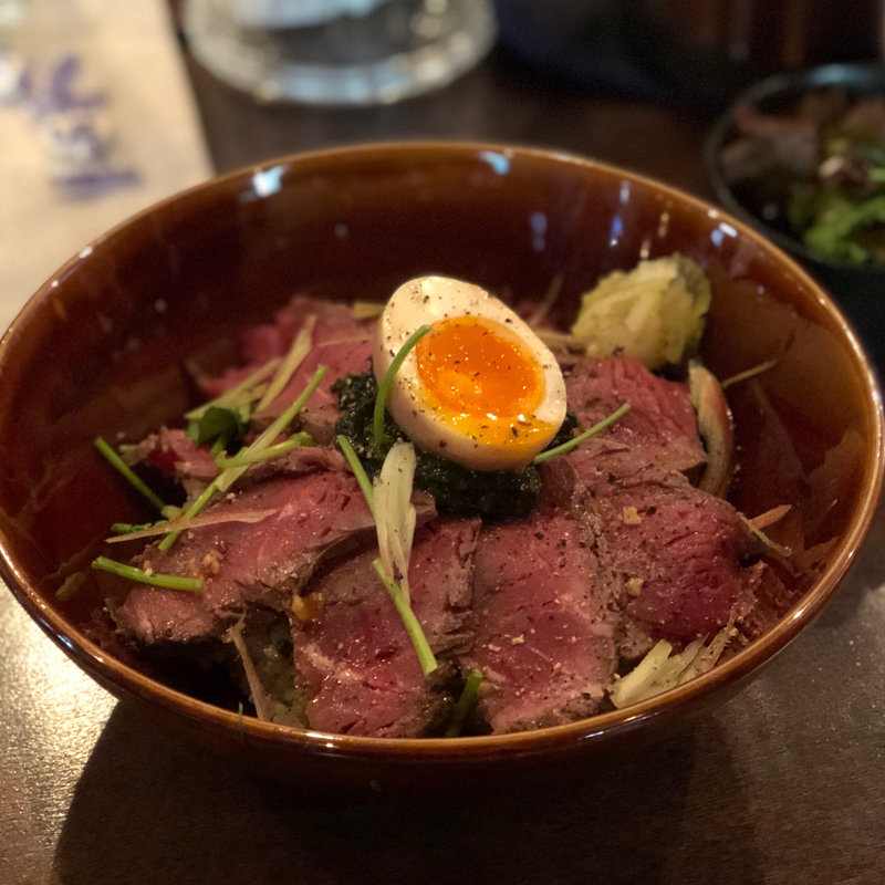 ローストビーフ丼(スパイスプッシャー164)