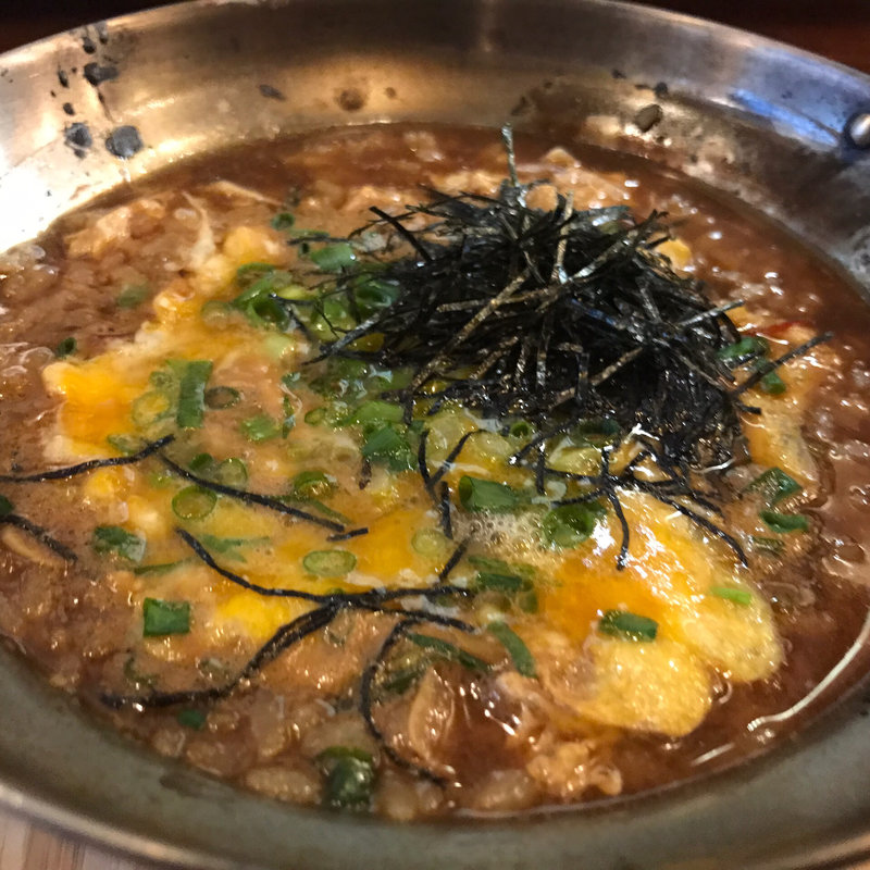 プレミアムおじや(つけウドン専門ト酒ト料理 花雷 烏丸店)