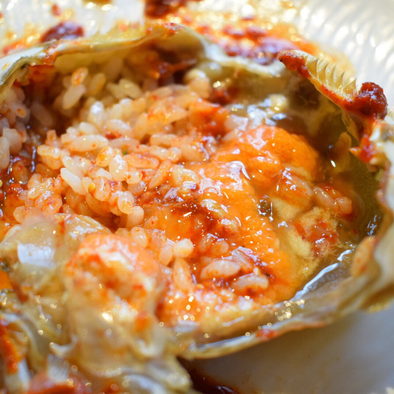 蟹味噌ご飯(プロカンジャンケジャン赤坂店)