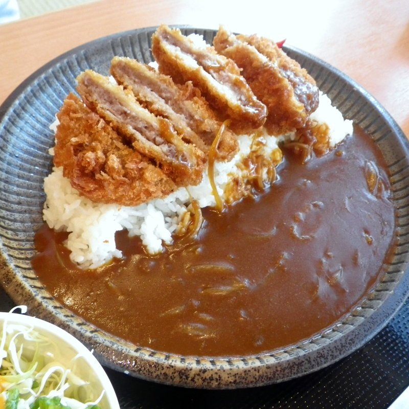 ビーフカツカレー(加護坊温泉　さくらの湯 )