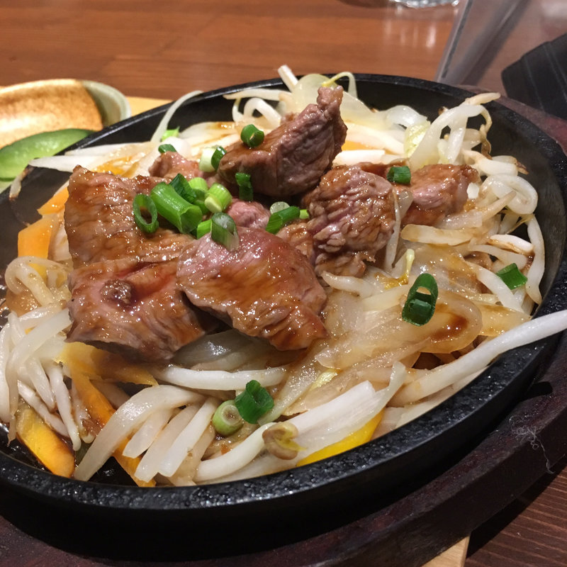 ランチ 鉄板焼きジンギスカン(ラムなご)