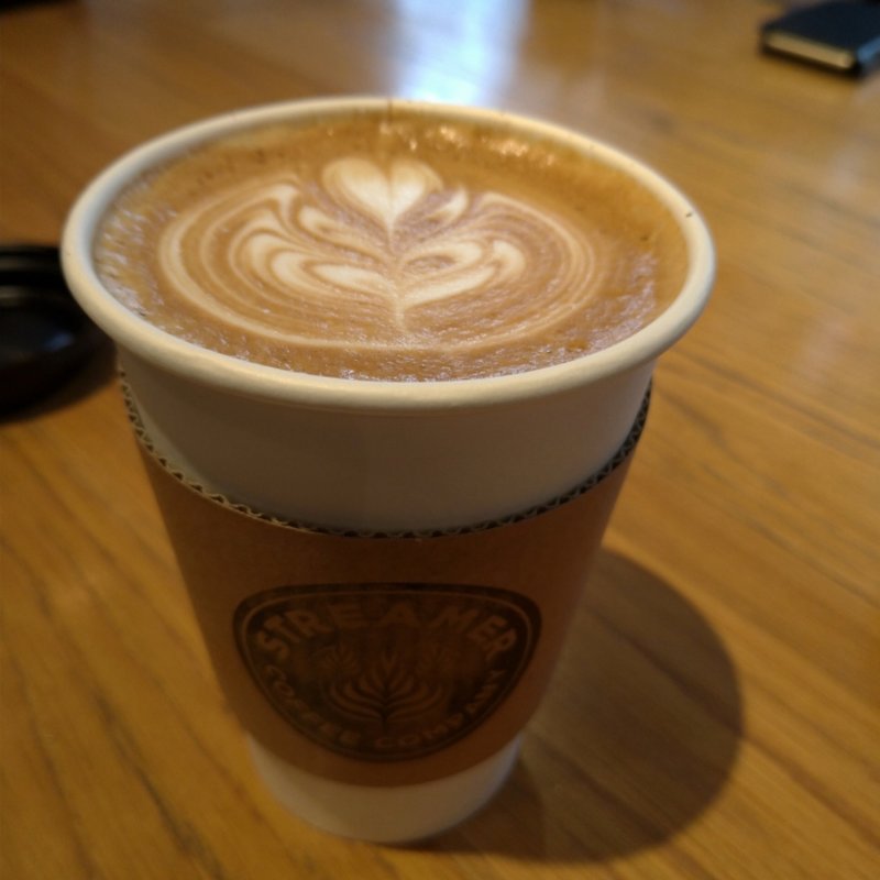 カフェラテ(STREAMER COFFEE COMPANY SHIBUYA)