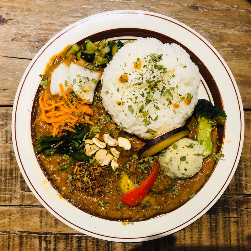 (Mikazuki curry SAMURAI. 下北沢店)