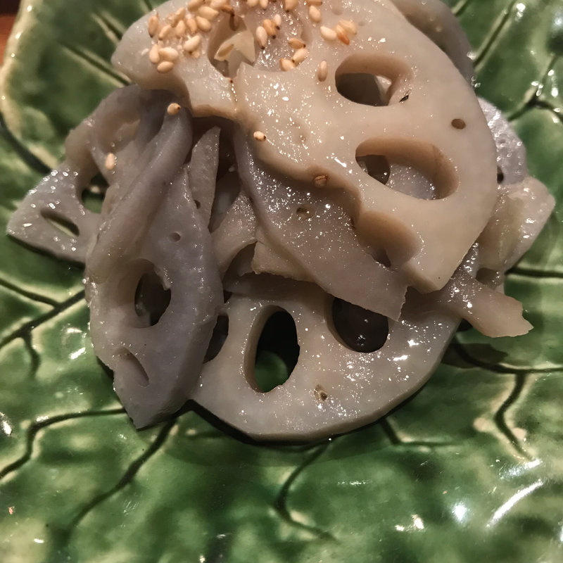 レンコンきんぴら(つばき食堂)