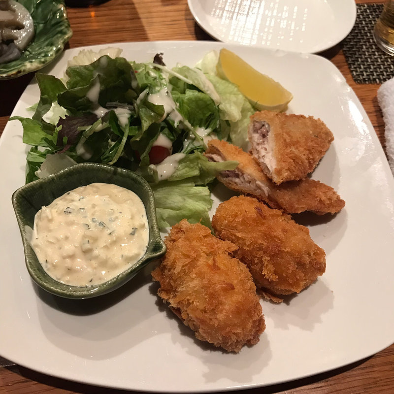 フライ盛り(つばき食堂)