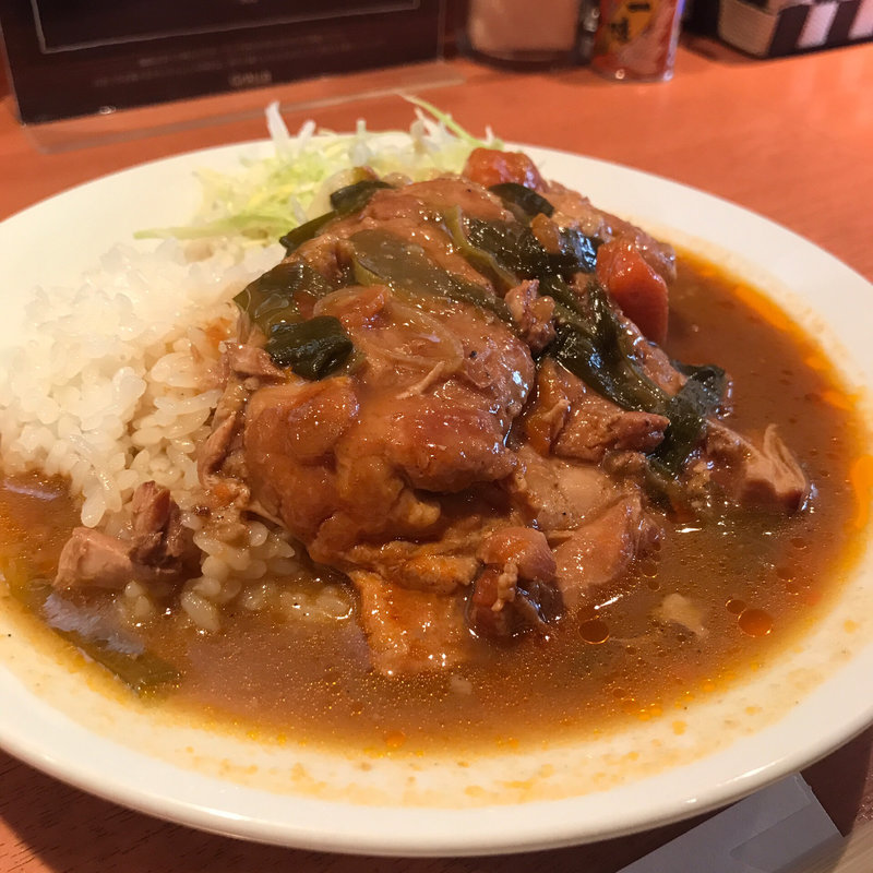 チキンバターソテートマトソース定食(Gracia)