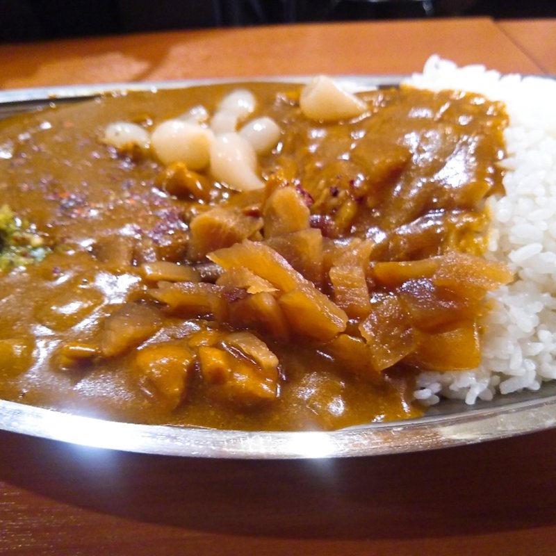 カレーライス大盛り(もつ千 八丁堀店)