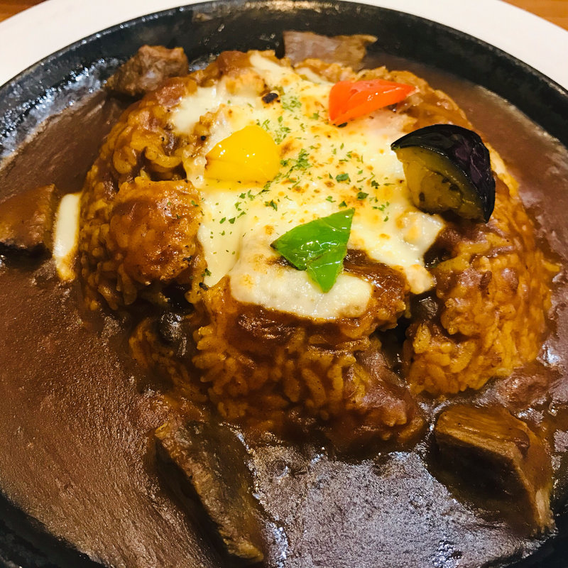 牛タン焼きカレー(キッチンシュシュ アスティ45店  )
