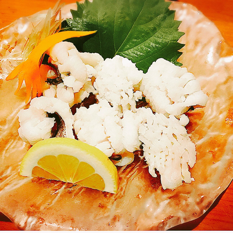 鱧湯引き(居酒屋あふ )