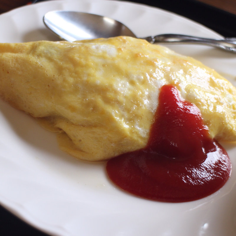 小オムライス(ゆりや食堂)