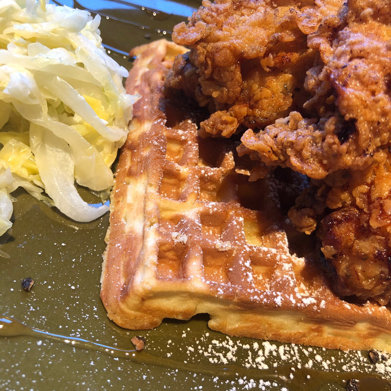 チキンとワッフル(スプリングバレーブルワリー東京 （SPRING VALLEY BREWERY TOKYO）)